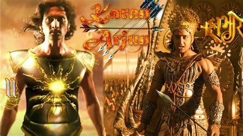 Starplus Mahabharat Karna And Arjuna War Karna And Arjuna Full War