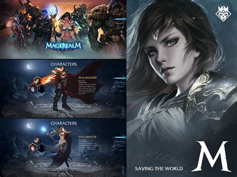 Magerealm By Cj Gong On Dribbble