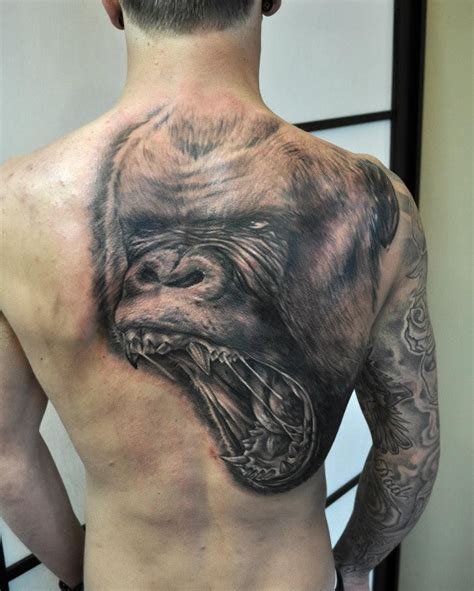 Call to make an appointment or visit one of our three shops. Great gorilla pictures - Tattooimages.biz