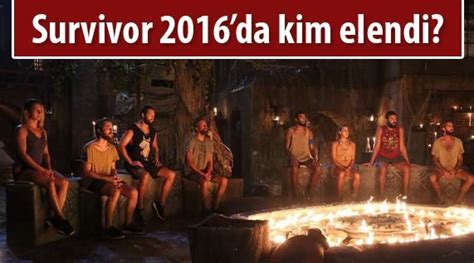 Survivor'da kim elendi, kim gitti soruları ilgiyle takip ediliyor. Survivor 2016 kim elendi? SMS Sıralaması Sonuçları 7 Mayıs ...