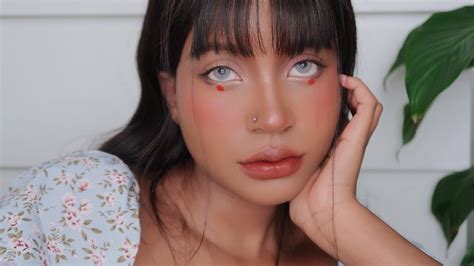 Douyin Strawberry Makeup On Dark Skin Youtube