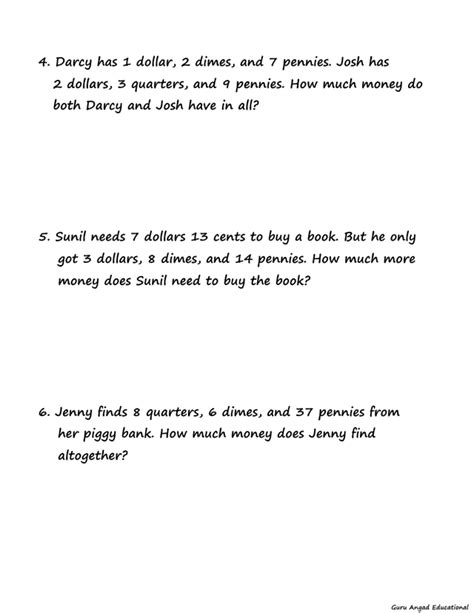 Mixed Decimals Word Problems For Grade 5 K5 Learning Decimal Word