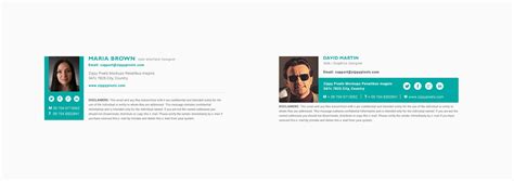 Your outlook email templates will have to and cc fields. 10 Free Email Signature Templates With Elegant Designs on ...