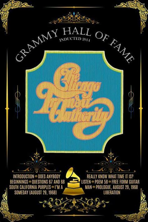 Chicago Transit Authority 1969 Grammy Hall Of Fame Album Debut
