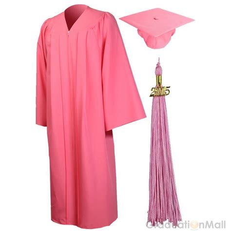 High School Premium Matte Graduation Cap Gown And Tassel Package 12