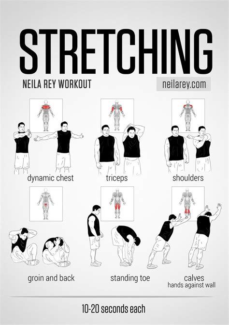 Stretching Neila Rey Workout Neila Rey Workout