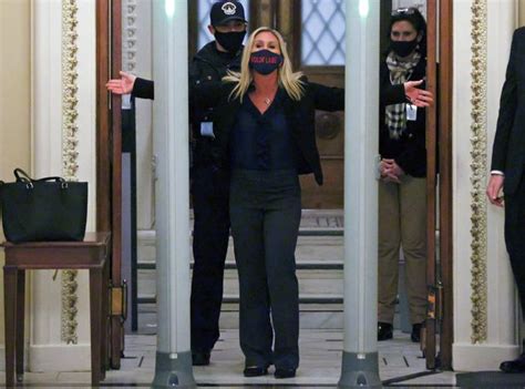 We might need to walk through a metal detector. Days After Insurrection, House Republicans Are Furious ...