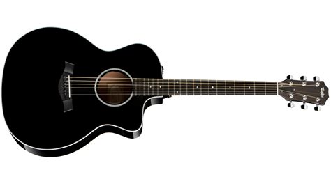 Taylor Guitars 214ce Blk Dlx Grand Auditorium Sprucelam Maple Acoustic