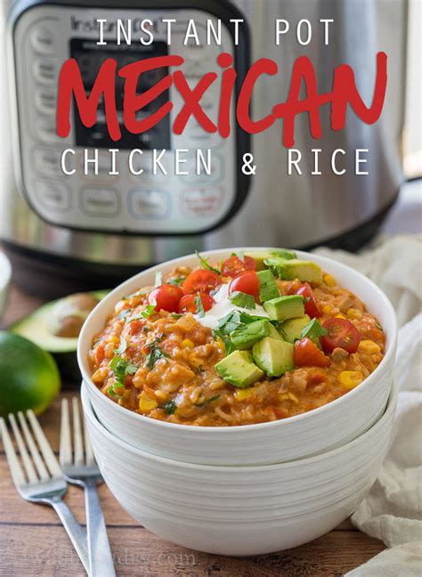 Stir in the cream of chicken soup until combined. Instant Pot Mexican Chicken Rice - I Wash... You Dry