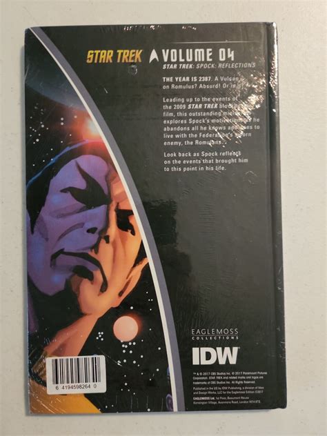 Star Trek Volume 04 Spock Reflections Graphic Novel Eaglemoss