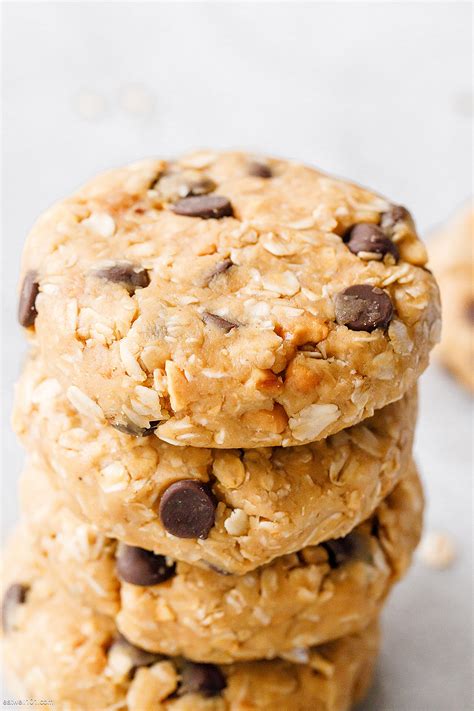 In a bowl stir together ½ cup melted butter with oreo crumbs until evenly moistened, then press the mixture in the bottom of 9 x 13 inch dish, set in the freezer to firm while making cheesecake layer. No-Bake Peanut Butter Oatmeal Cookies Recipe - Oatmeal ...