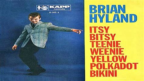 Brian Hyland Itsy Bitsy Teenie Weenie Yellow Polka Dot Bi Youtube