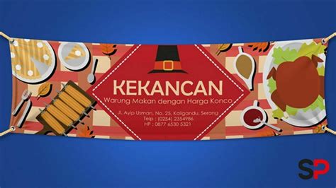 Detail Contoh Spanduk Kedai Makanan Koleksi Nomer