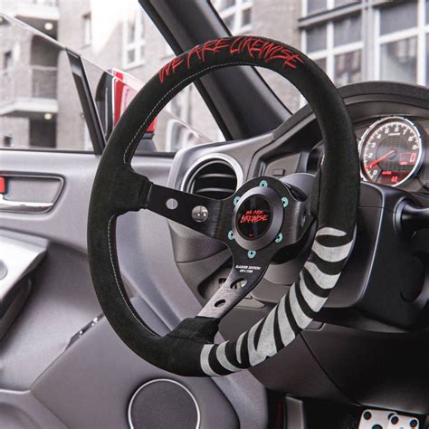 最終 即納 Likewise ステアリング Slasher Edition Steering Wheel スエード ライクワイズ シリアル
