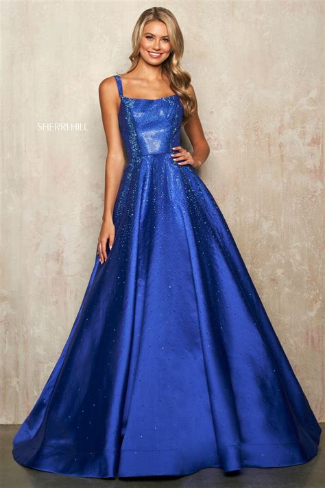 Sherri Hill Royal Blue Prom Dress Blue By Atlas Bridal Shop
