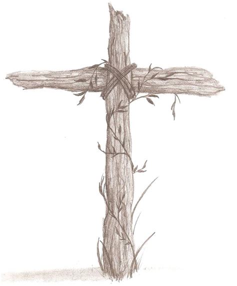 Polish your personal project or design with these cross transparent png images, make it even more personalized and more attractive. Wood Cross Drawing at GetDrawings | Free download