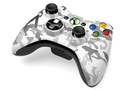 Xbox 360 Arctic Camouflage Special Edition Wireless Controller