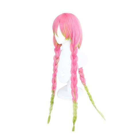 Demon Slayer Kanroji Mitsuri Cosplay Hair Wig Free Shipping 2999
