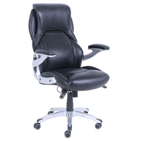 Discover a terrific assortment of government & managerial chairs at costco. True Innovations Black Bonded Leather Managers Chair | Costco UK