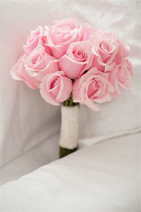 Light Pink Rose Bridal Bouquet Bridal Bouquet Pink Bridal Bouquet