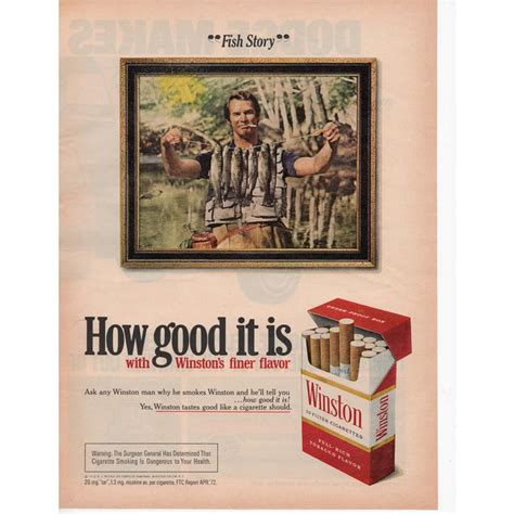 Winston Cigarettes Vintage Full Page Print Ad October On Ebid