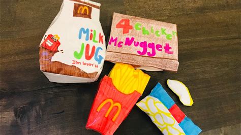 Mcdonald Paper Squishy Collection Preview Youtube