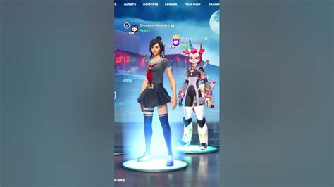 Closest Thing To A Yandere Skin In Fortnite Youtube