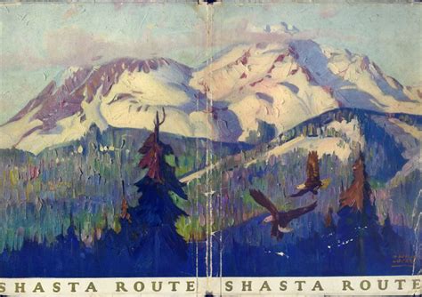 Mt Shasta Poster Art Painting Artist