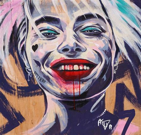 Harley Quinn Painting By Sara Buttra Saatchi Art