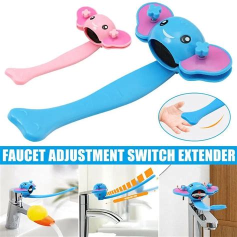 Bathroom Faucet Extender Kid Children Hand Wash Device Accessories