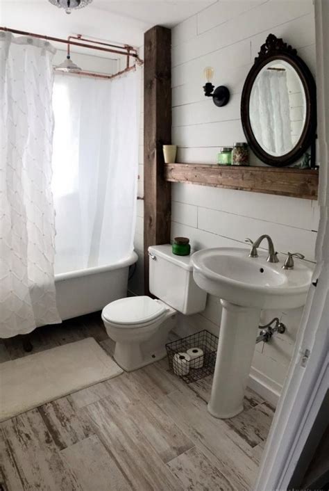 From scented candles to luxury fittings, there are a host of new spa bathroom ideas to create your very own retreat. Unique 100 Farmhouse Master Bathroom Ideas 2021 - Funky ...