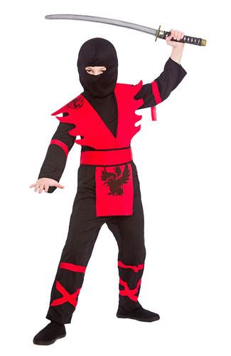 Ninja Assassin Boys Fancy Dress Japanese Martial Arts Halloween Kids