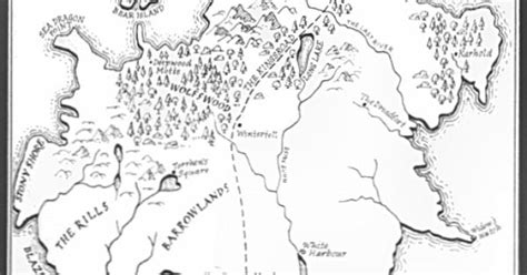 Map Westeros North Black And White Infographicsmaps Pinterest