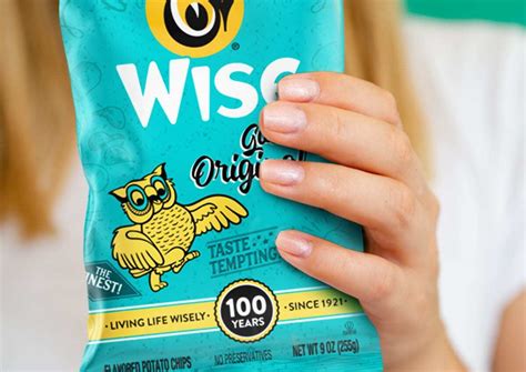 Wise Snacks Retro Pack Packaging Design Imaginity