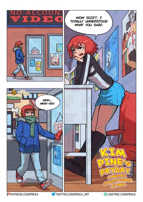 Kim Pines Payday Preka Scott Pilgrim Ongoing 11 Pages R