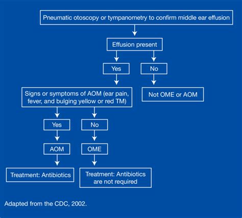 The Cdc S Recommendations For The Treatment Of Acute Otitis Media Download Scientific Diagram