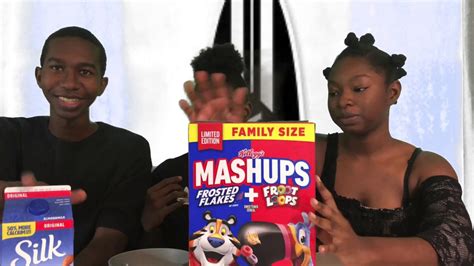 Cereal Reaction With Siblings Youtube