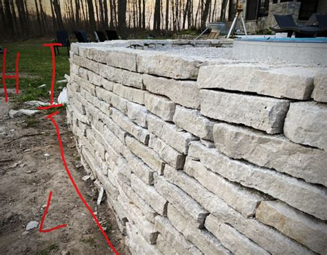 Backyard Landscaping How To Build A Dry Stacked Stone Retaining Wall