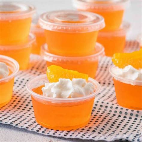 Orange Creamsicle Jello Shots Recipe Yummly Recipe Jello Shot