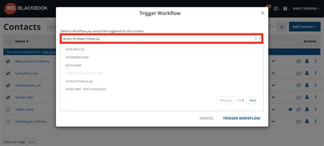 Trigger Workflow For Multiple Contacts Rei Blackbook