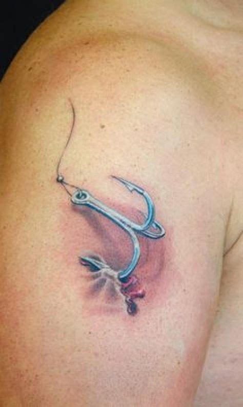 Top 60 Fish Hook Tattoo Fishing Tattoos Ideas March 2020 With
