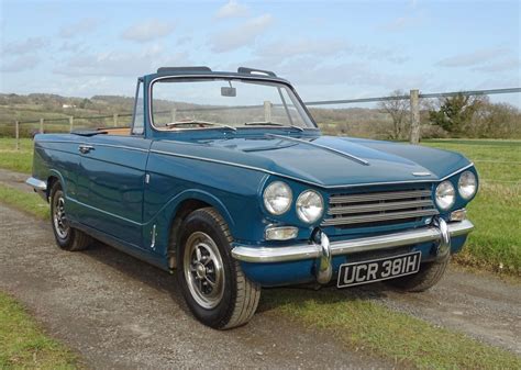 What counts for us is your total experience, how it your personal details are everything to us. 1970 Lovely Mk2 Triumph Vitesse convertible,O/D,Heritage ...