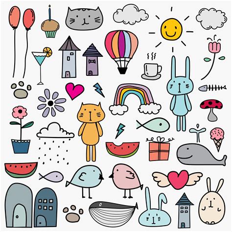 Doodle Clipart Kids