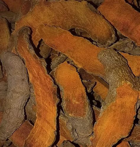 Organic Turmeric Root Curcuma Longa Dried Root Slices Etsy