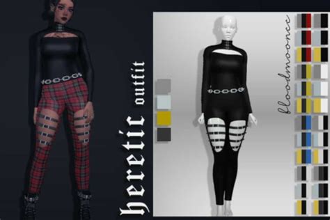 Sims 4 Grunge Outfits