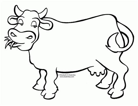 Free Cow Printable Coloring Pages, Download Free Cow Printable Coloring
