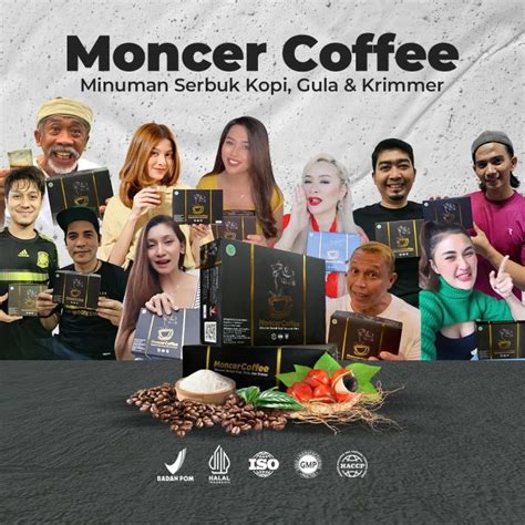 Moncer Coffee Kopi Stamina Pria Dewasa Original 1 Box Isi 8 Sachet Halal Bpom Lazada Indonesia