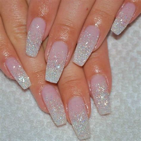 21 Easy And Cute Glitter Nail Designs Ombre