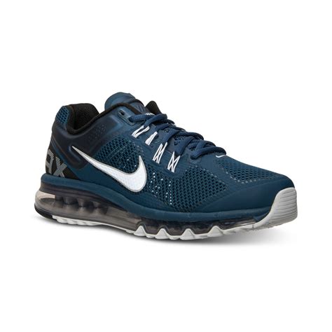Lyst Nike Mens Air Max Running Sneakers From Finish Line In Blue For Men