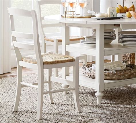 Perfect Pair Shayne Kitchen Table Isabella Chair Pottery Barn